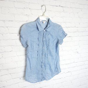 American Eagle Polka Dot Blouse